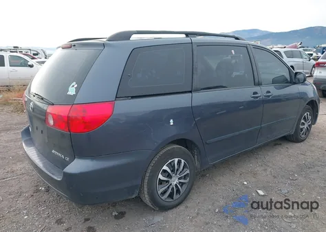 2007 Toyota Sienna Ce z USA, uszkodzony, nr VIN 5TDZK23C87S048209
